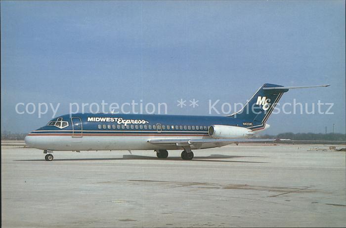 Flugzeuge Zivil Midwest Express McDonnell Douglas DC-9-14 N400ME c/n 45727
