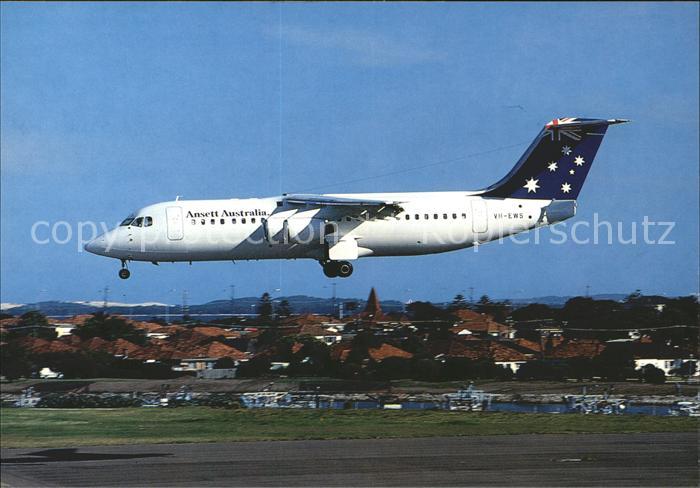 Flugzeuge Zivil Ansett Australia BAe 146.300 VH-EWS