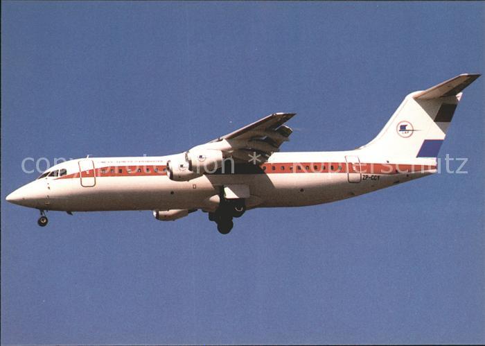 Flugzeuge Zivil L.A. Paraguayas BAe 146/300 ZP-CCY E3149