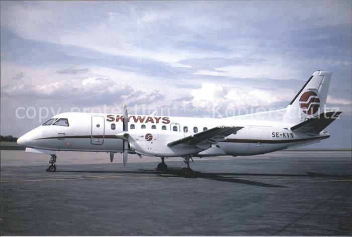 Flugzeuge Zivil Skyways Saab 340B SE-KVN cn 322