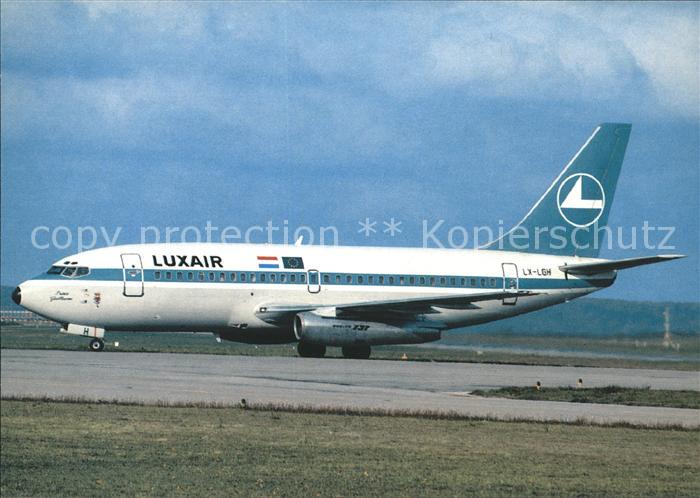 Flugzeuge Zivil Luxair Boeing 737/2 adv LX-LGH