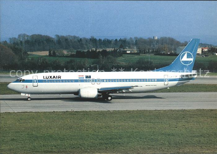 Flugzeuge Zivil Luxair Boeing 737-4C9 LX-LGF