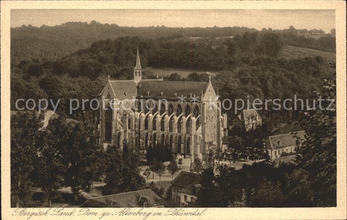 Altenberg Rheinland Dom zu Altenberg im Dhuenntal Bergisches Land