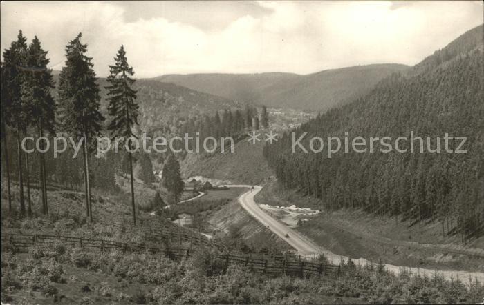 Luisenthal Panorama Thueringer Wald