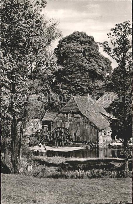 Trittau Grander Muehle Wasserrad