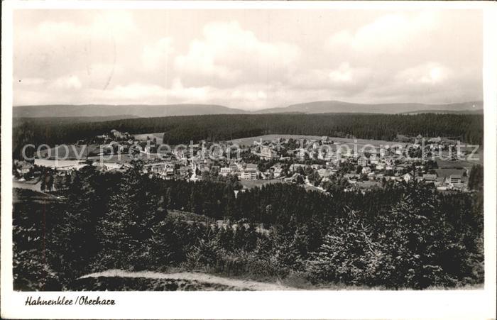 Hahnenklee-Bockswiese Harz Panorama Oberharz