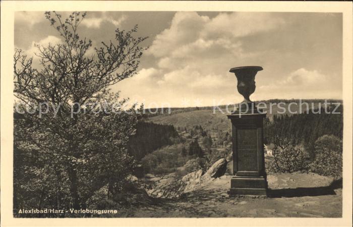 Alexisbad Harz Verlobungsurne