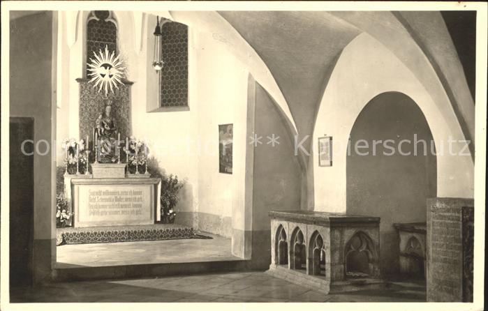 Zwiesel Niederbayern Inneres der Kirche Altar