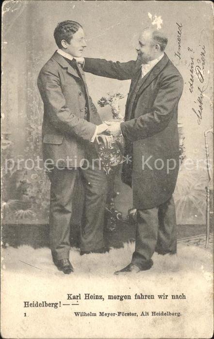 Heidelberg Neckar Karl Heinz morgen fahren wir nach Heidelberg