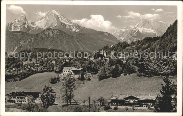 BERCHTESGADEN Bayern Pension Seimler Maria am Berg Alpenpanorama