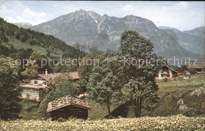 Partenkirchen Forsthaus Graseck mit Kramer