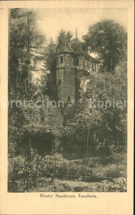 Maulbronn Kloster Faustturm