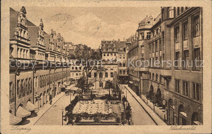 LEIPZIG Sachsen Naschmarkt