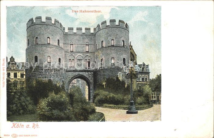 Koeln Rhein Hahnentor
