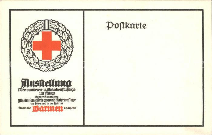 Barmen Wuppertal Ausstellung Rheinische Kriegswohlfahrtspflege