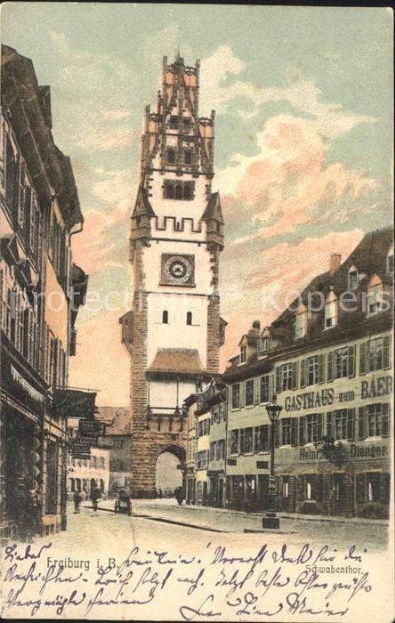 Freiburg Breisgau Schwabentor Gasthaus