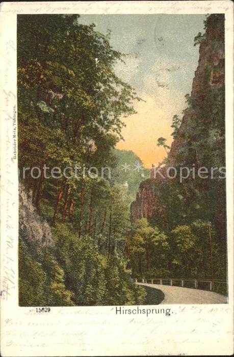 Hoellsteig Partie beim Hirschsprung