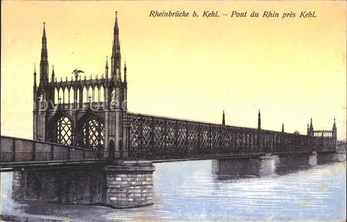 Kehl Rhein Rheinbruecke