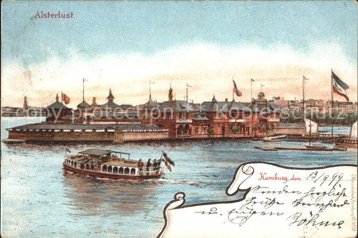 HAMBURG CITY Alsterlust Ausflugsboot