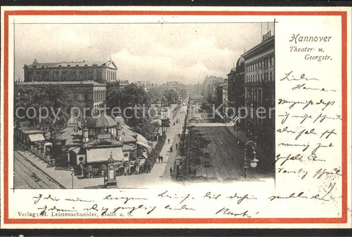 HANNOVER CITY Theaterstrasse Georgstrasse