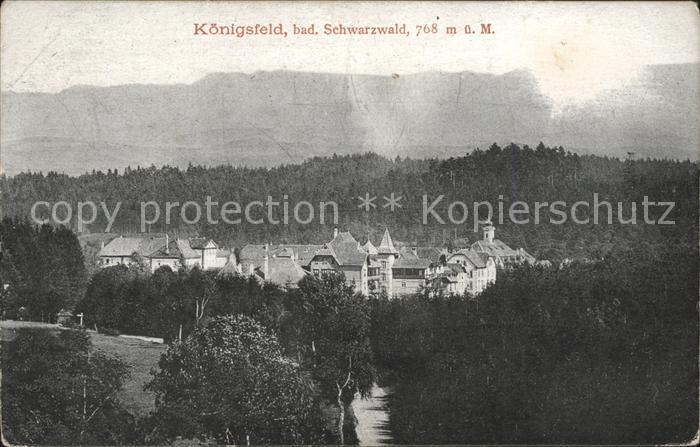 Koenigsfeld Schwarzwald Gesamtansicht