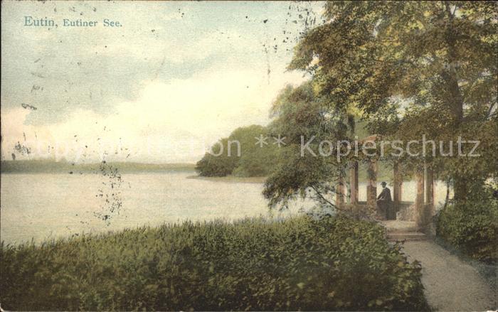 Eutin Schleswig-Holstein Uferweg Eutiner See Pavillon