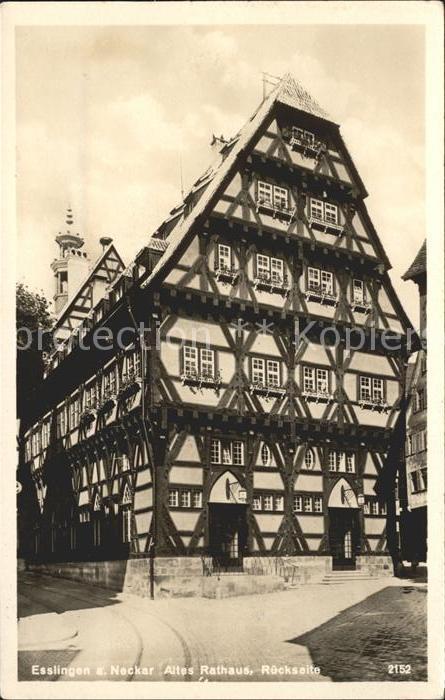 Esslingen Neckar Altes Rathaus Historisches Gebaeude