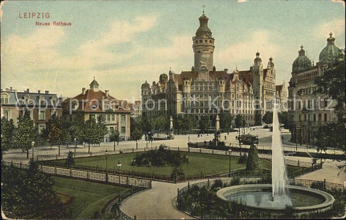 LEIPZIG Sachsen Neues Rathaus