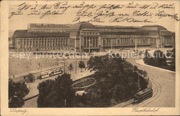 LEIPZIG Sachsen Hauptbahnhof