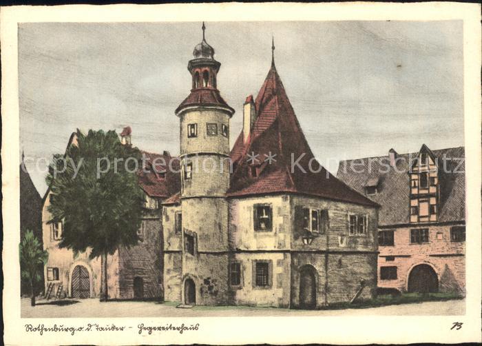 Rothenburg Tauber Hegereiterhaus
