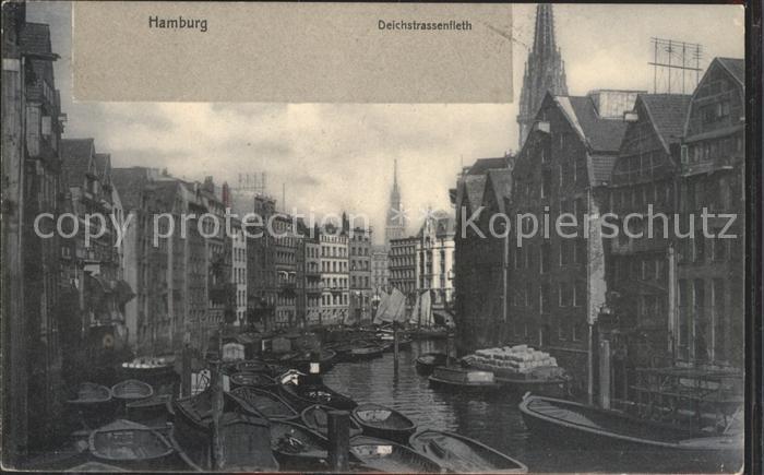 HAMBURG  CITY Deichstrassenflet Serie Doppelton