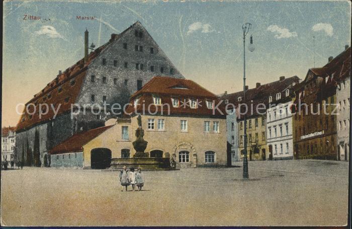 Zittau Marstall Brunnen