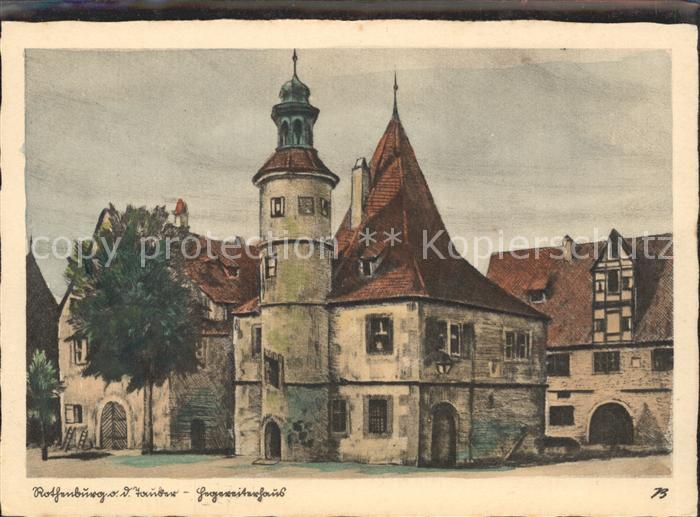 Rothenburg Tauber Hegereiterhaus