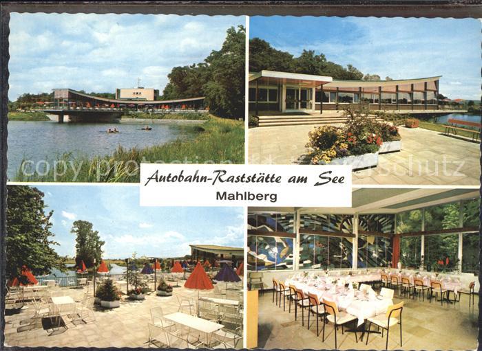 Mahlberg Autobahn Raststaette am See