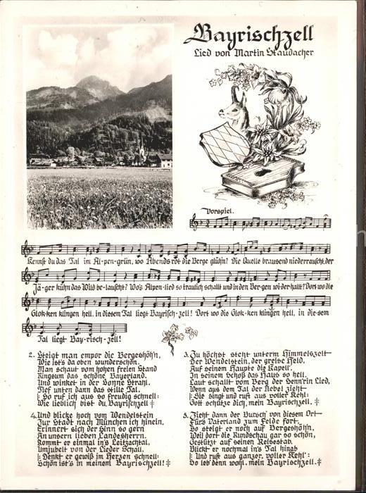 Bayrischzell Lied von Martin Staudacher