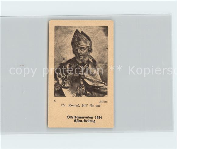 Dellwig Essen Osterkommunion 1934 St. Konrad