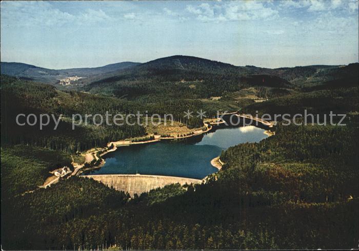 Forbach Baden Schwarzenbach-Talsperre Fliegeraufnahme