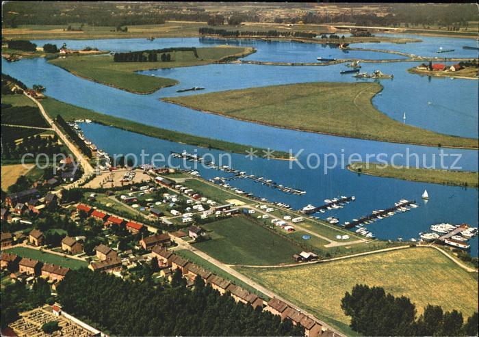 Roermond Fliegeraufnahme Jachthaven Rosslag