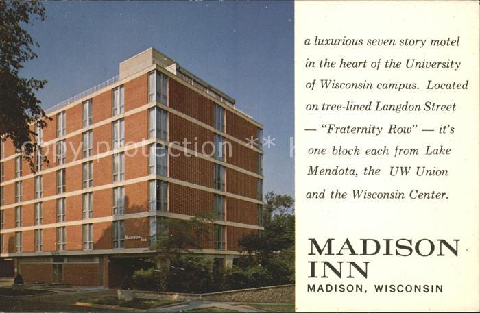Madison Wisconsin Hotel Madison Inn