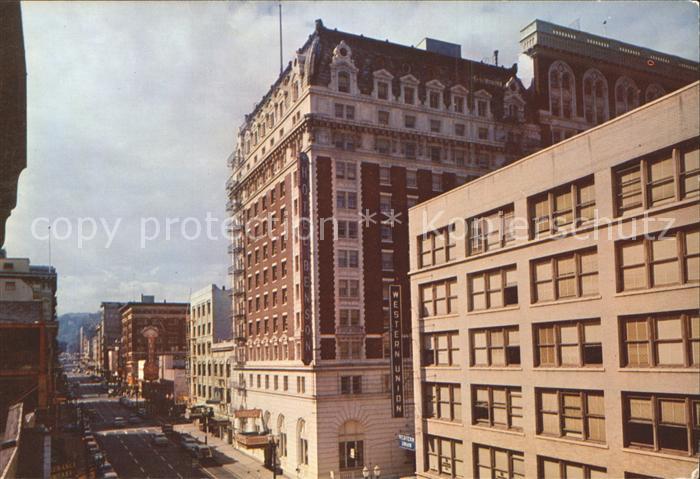 Portland Oregon Broadway Hotel Benson London Bar