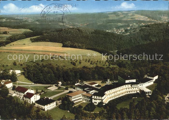 Ennepetal Fliegeraufnahme Sanatorium Koenigsfeld