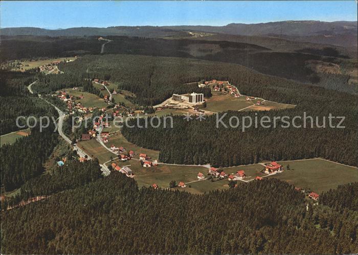 Kniebis Freudenstadt Fliegeraufnahme Appartementhaus