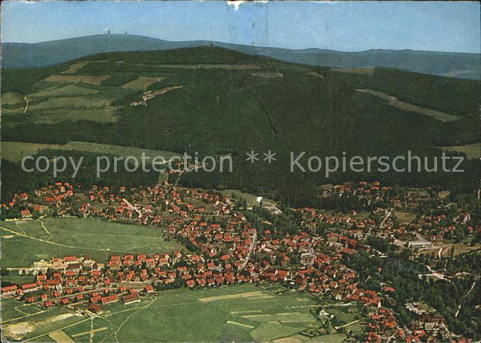 Braunlage Harz Fliegeraufnahme