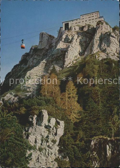 Bad Reichenhall Berghotel Predigtstuhl Seilbahn