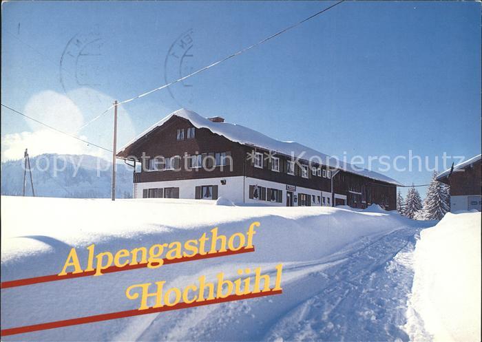 Steibis Oberstaufen Bayern Alpengasthof Hochbuehl