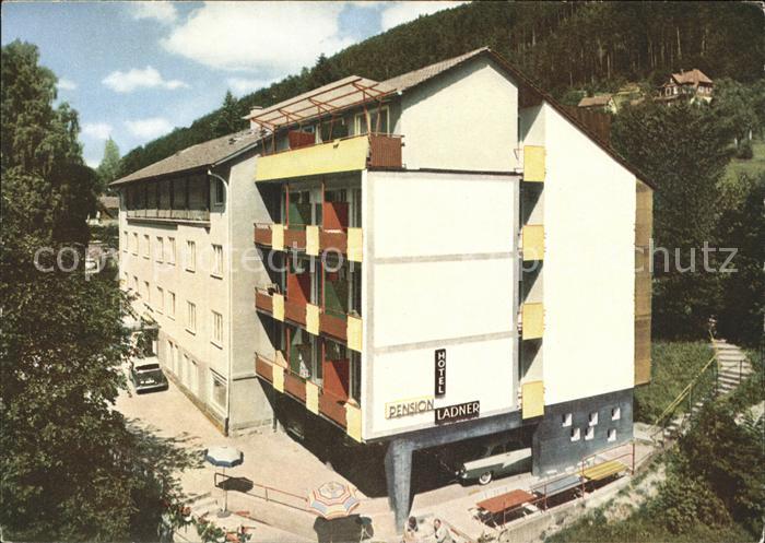 Wildbad Schwarzwald Hotel Pension Ladner