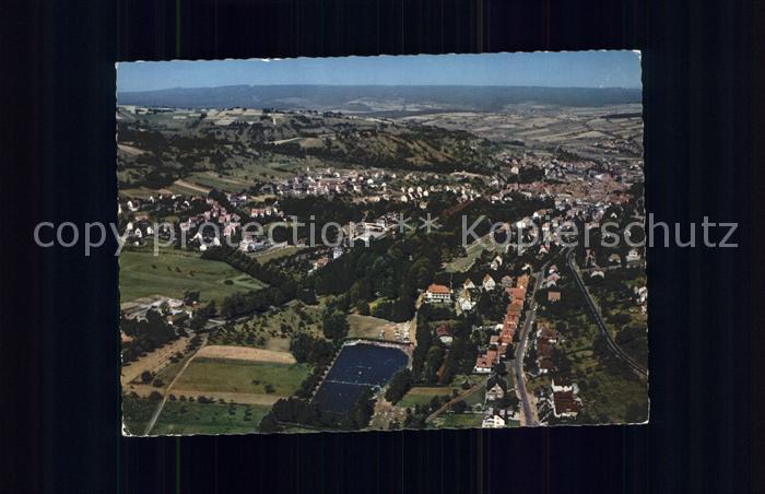Bad Orb Fliegeraufnahme Herzheilbad Kurviertel Schwimmbad
