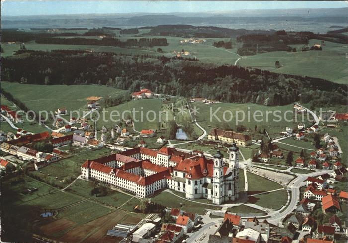 Ottobeuren Fliegeraufnahme Basilika und Benediktiner-Abtei