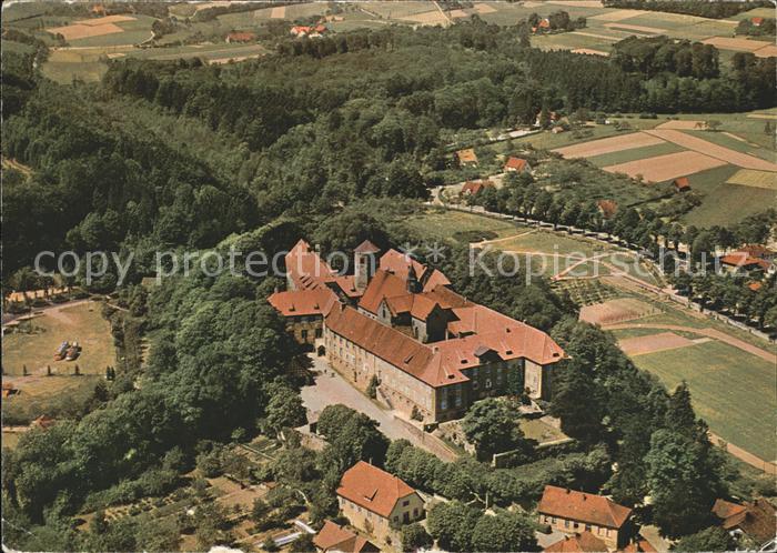 Iburg Teutoburger Wald Fliegeraufnahme Schloss