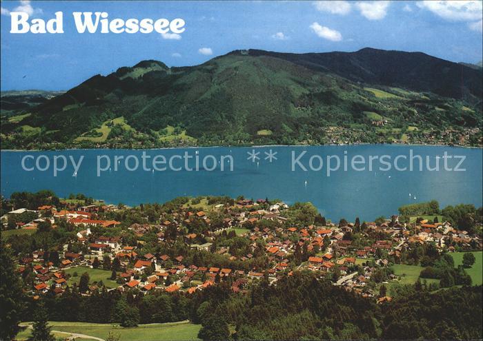 Bad Wiessee Fliegeraufnahme mit Tegernsee